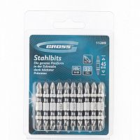 Бита Gross двухсторонняя Ph2-Ph2х45мм, сталь S2 11209  картинка